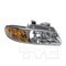 Tyc 96-99 Dg Crvan/Pm Voygr/Cr Twncn Head Lamp, 20-3163-88 20-3163-88 - alternate 9